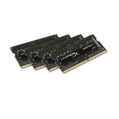 Kingston 16GB 2400MHz DDR4 CL15 SODIMM (Kit of 4) HyperX Impact