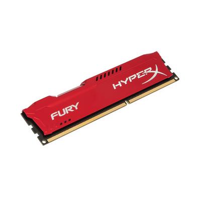 Kingston 4GB 1600MHz DDR3 CL10 DIMM HyperX FURY Red