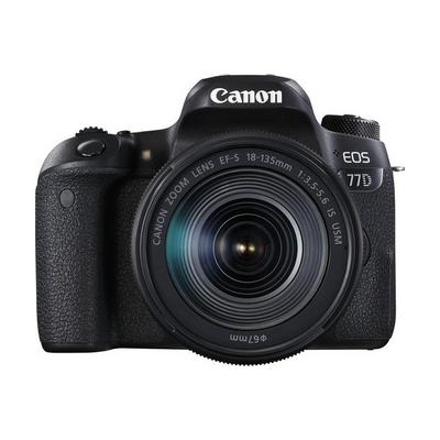 CANON D.CAMERA EOS 77D BK 18-135 U