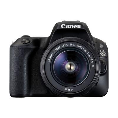 CANON D.CAMERA EOS 200D BK 18-55