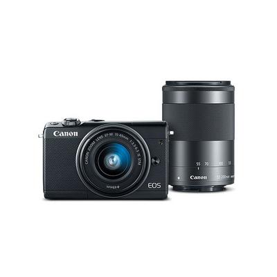 CANON EOS M100 BK M15-45 S+M55-200S