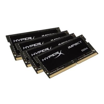 Kingston HX424S15IBK4/64 64GB 2400MHz DDR4 CL15 SODIMM (Kit of 4) HyperX Impact