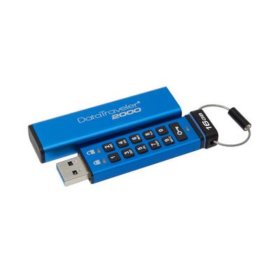 KINGSTON 16GB Keypad USB 3.0 DT2000, 256bit AES Hardware Encrypted