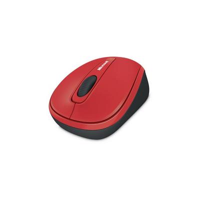 Microsoft Wireless Mbl Mouse 3500-Red