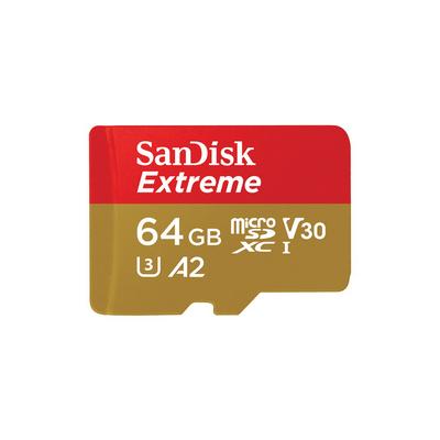 SanDisk Extreme microSDXC UHS-I Card 64GB