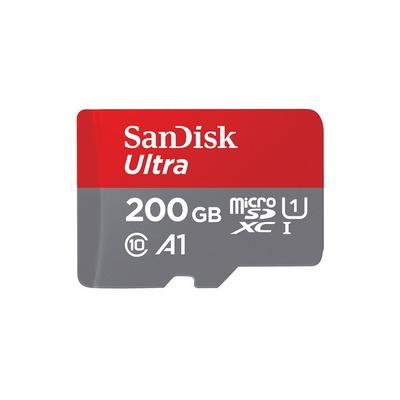 Sandisk Ultra microSDXC 200 GB A1 Class 10 UHS-I