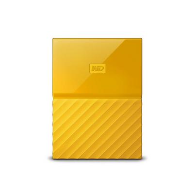 WD MY PASSPORT 2T(THIN) YELLOW 2.5'' 128M