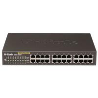 D-Link DES-1024D 24 Port 10/100 Metal Kasa Ethernet Switch