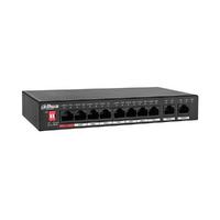 DAHUA PFS3010-8ET-96-V2 8PORT 8XFE-2XFE 96W YÖNETİLEMEZ POE SWİTCH