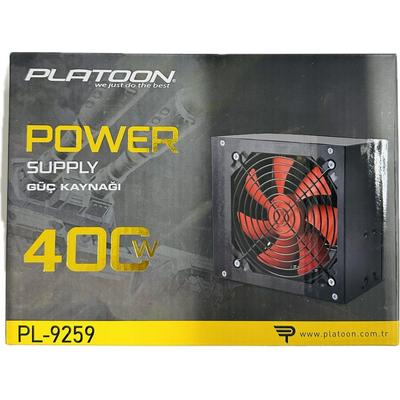 Platoon PL-9259 400W 12 cm Power Supply