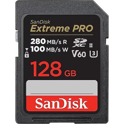 SanDisk Extreme PRO 128GB SDcards,280/100