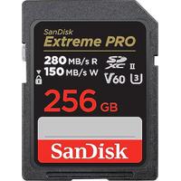 SanDisk Extreme PRO 256GB V60 SD cards